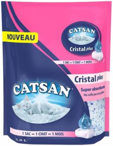 Litière de silice Catsan Cristal Plus