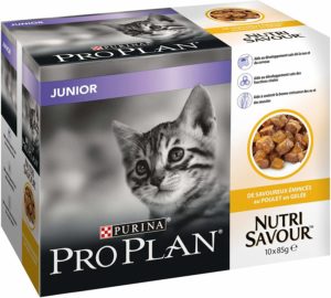 Pro Plan Nutrisavour Junior au poulet en gelée pour chaton